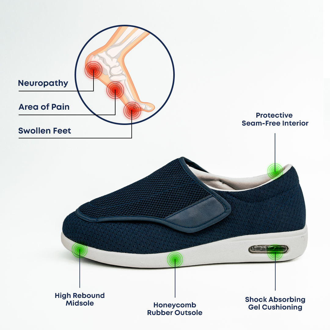 Larsen - Adjustable fit & pain relief shoes (Unisex)